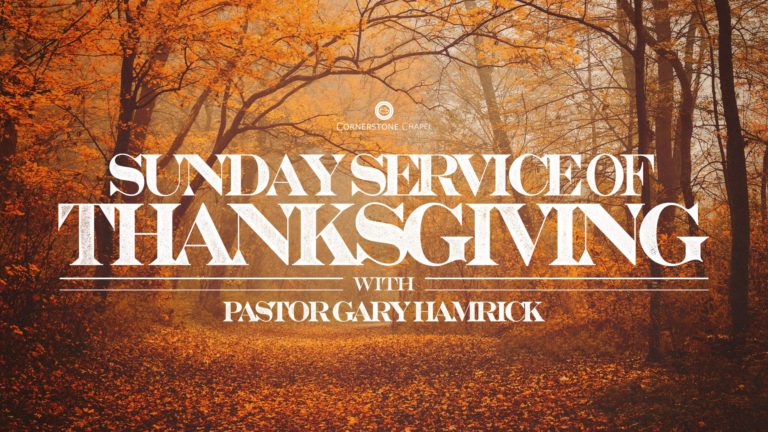 Sunday Service of Thanksgiving
