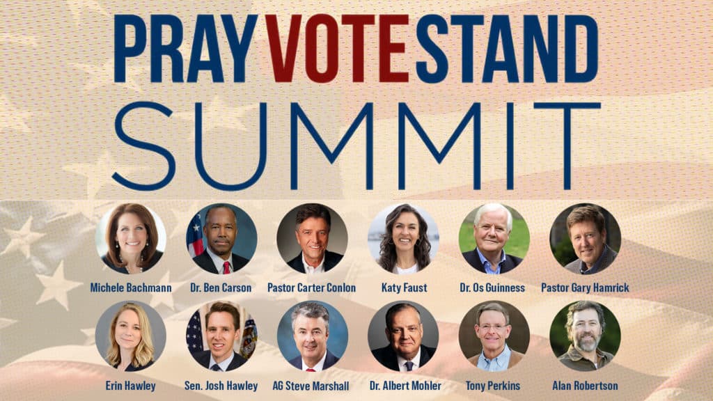 Pray Vot Stand Summit with Speakers