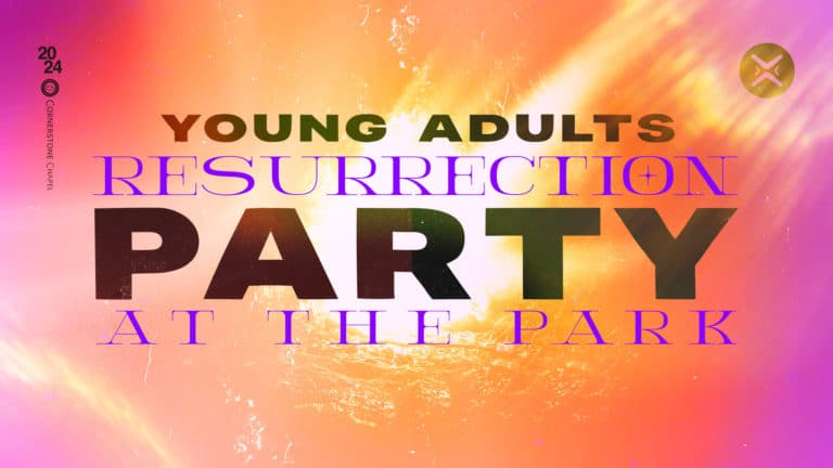 Young Adult Resurrection Party at the Park