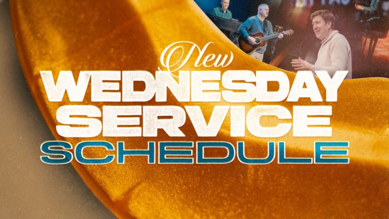 New Wednesday Service Schedule