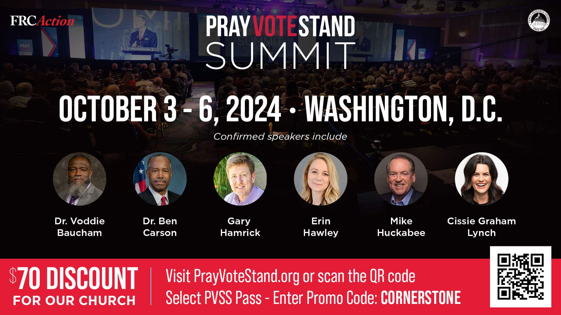 Pray Vote Stand